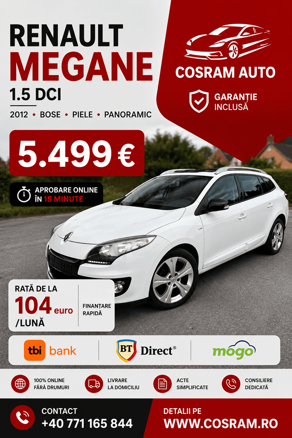 Renault  Megane 2012 · 1.5