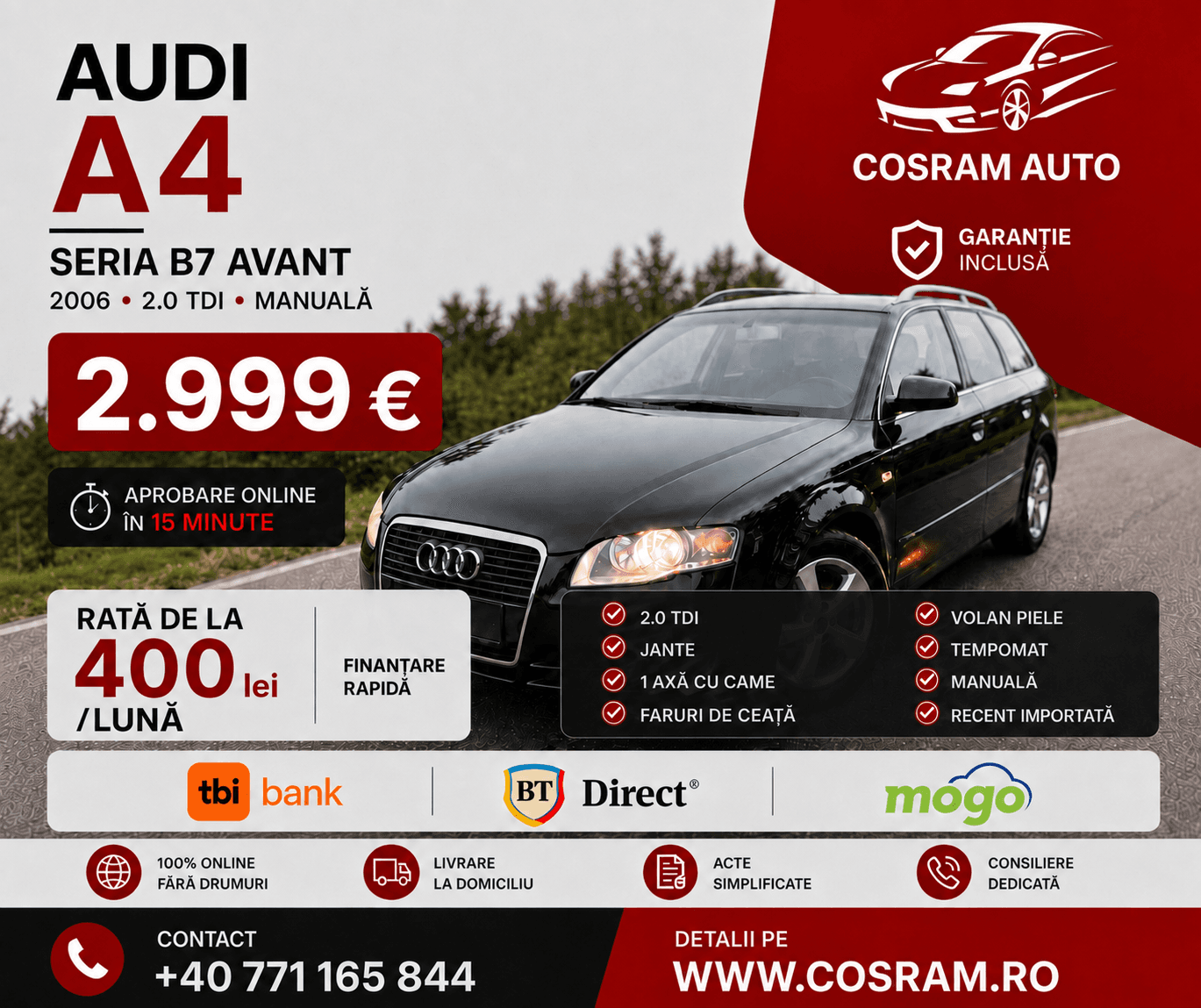 Audi A4 2006 · 2,0