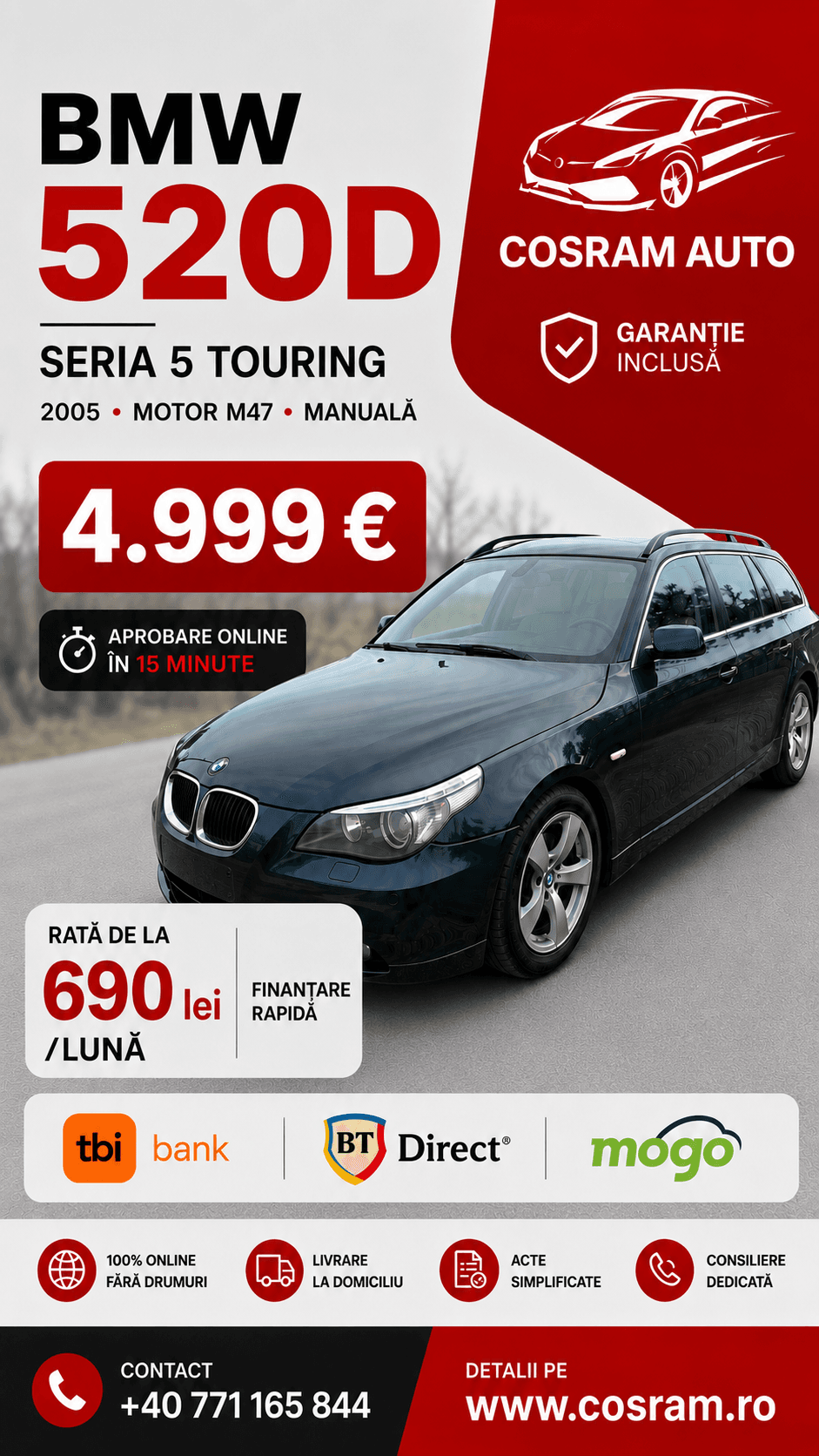 BMW 520D 2006 · M47 — imagine 1