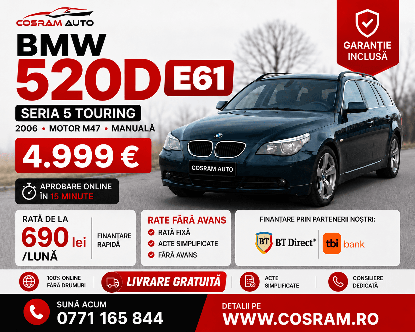 BMW 520D 2006 · M47